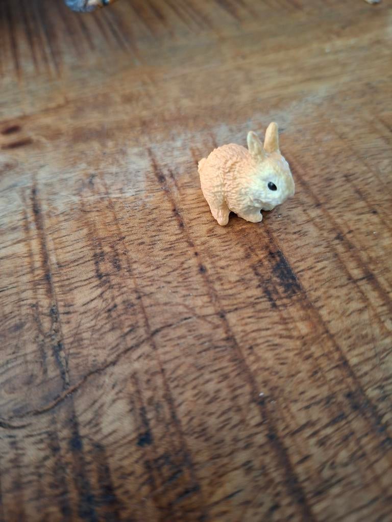Schleich mini konijn, Verzamelen, Dierenverzamelingen, Ophalen of Verzenden, Zo goed als nieuw, Hond of Kat, Beeldje of Figuurtje