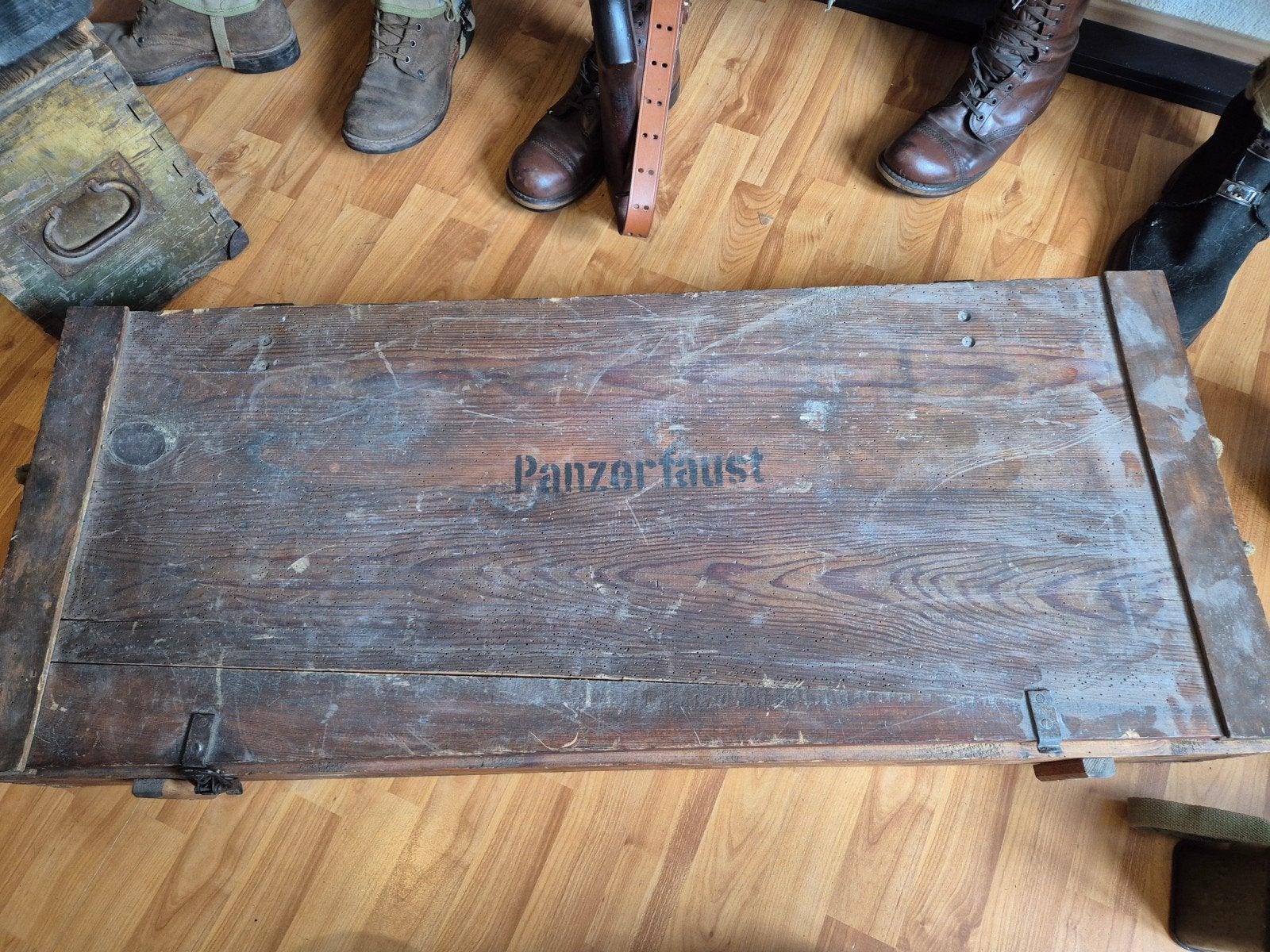 panzerfaust kist, Verzamelen, Ophalen, Nederland, Kist of Geocache