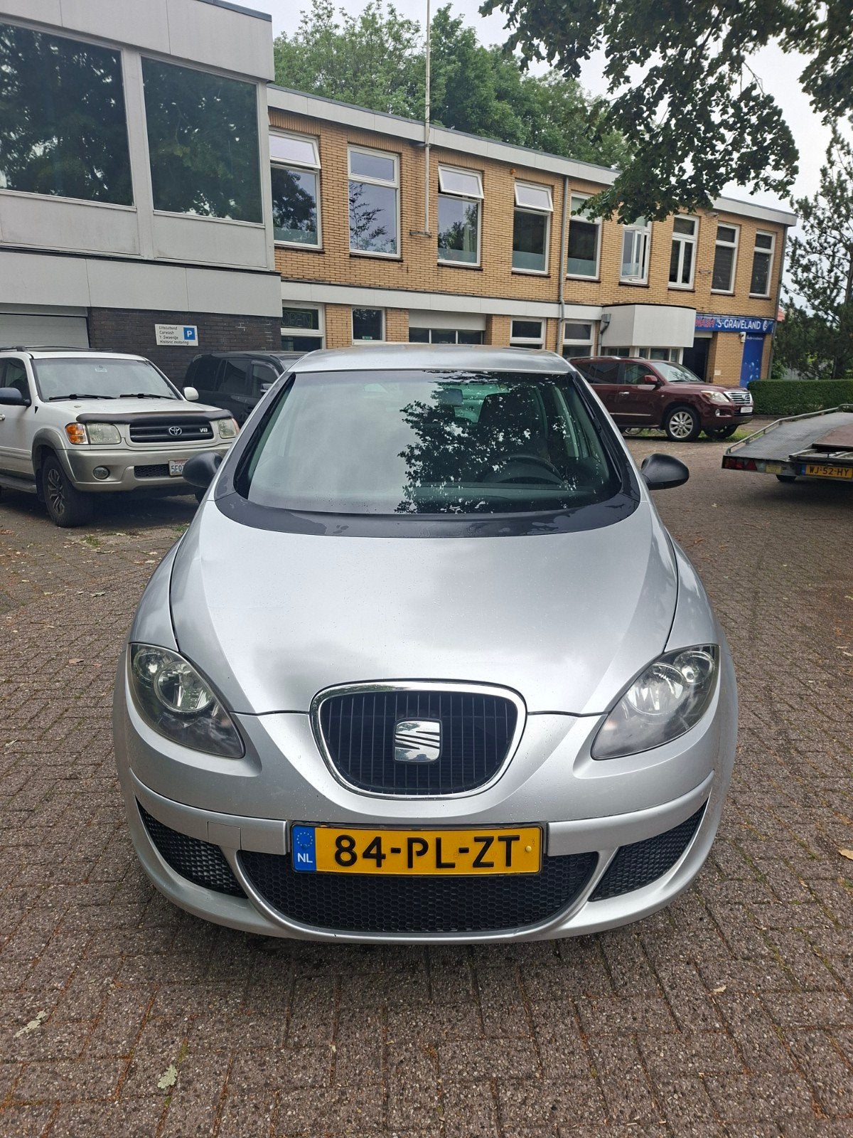 Seat Altea 1.6 75KW 2004 Grijs, Auto's, Stof, 1295 kg, 4 cilinders, Grijs
