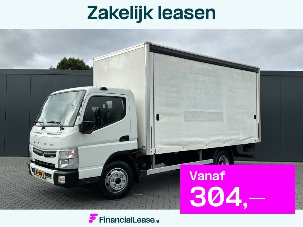 FUSO Canter 7C15 EURO 6 / SCHUIFZIJLEN / 1e EIGENAAR / 62.65, Gebruikt, Euro 6, 4 cilinders, 150 pk