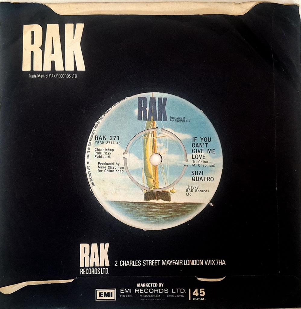 7"/SINGLE  SUZI QUATRO - If You Can't Give Me Love, Ophalen of Verzenden, Gebruikt, Pop