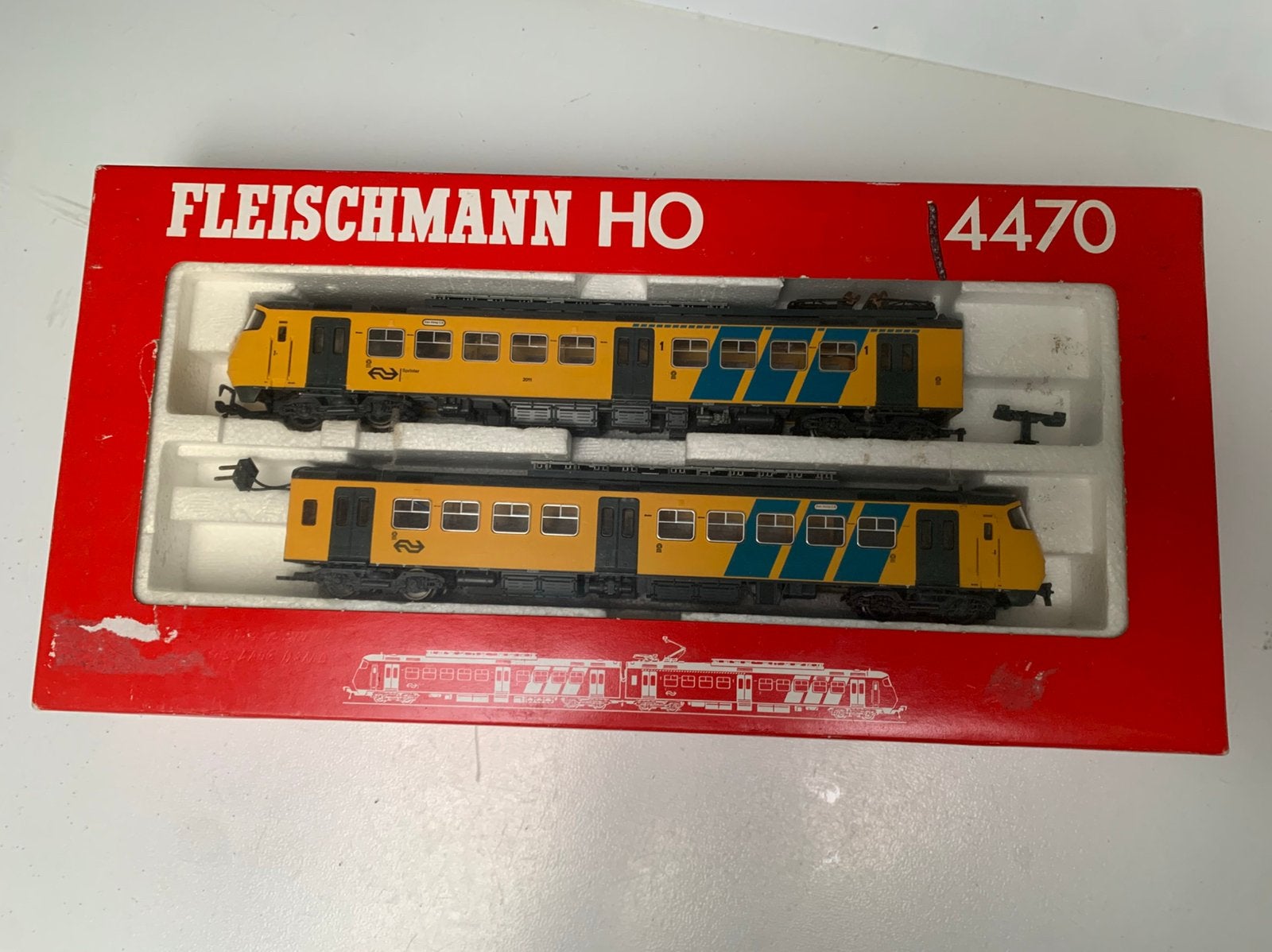 Fleischmann 4470 NS Sprinter in OVP, Hobby en Vrije tijd, Gelijkstroom, Fleischmann, Analoog, Ophalen of Verzenden