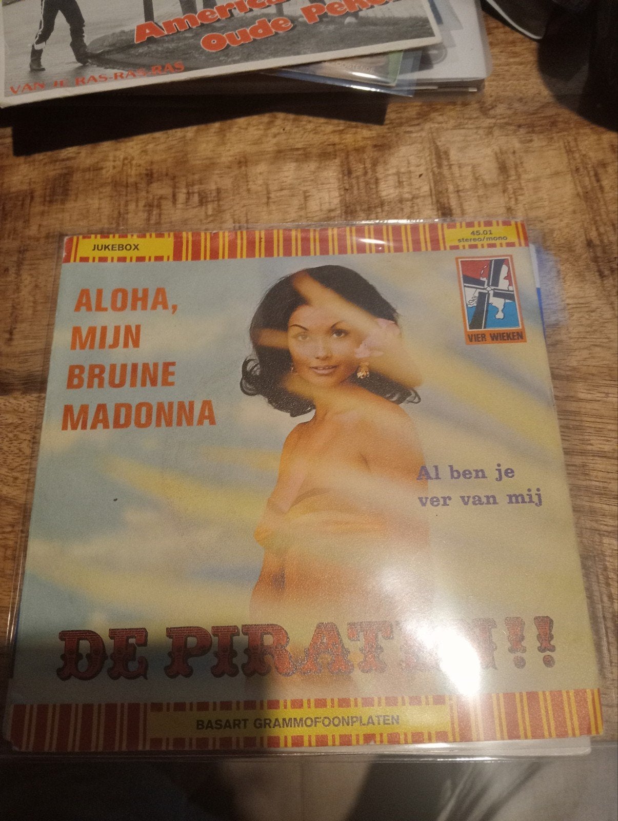 De piraten - Aloha mijn bruine Madonna, Ophalen of Verzenden, Zo goed als nieuw, Overige formaten, Levenslied of Smartlap