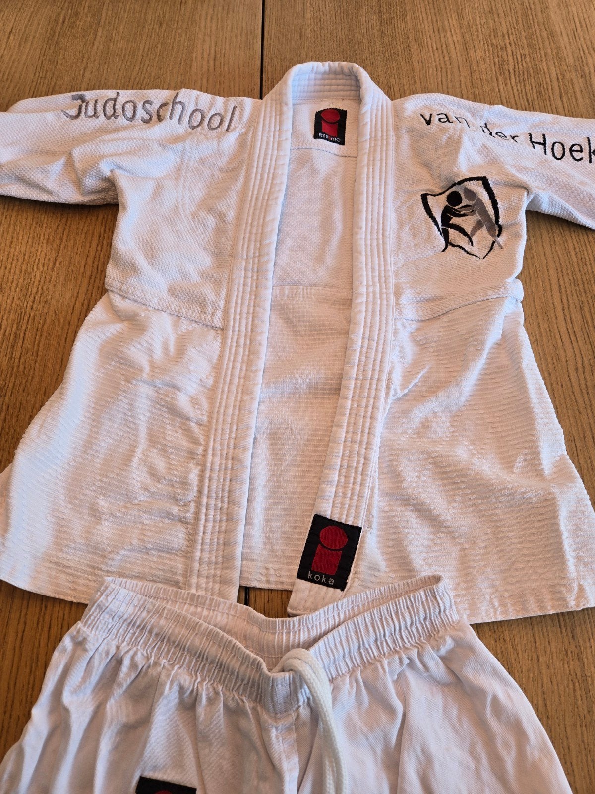 judopak koka maat 130, Maat XS of kleiner, Ophalen, Judo