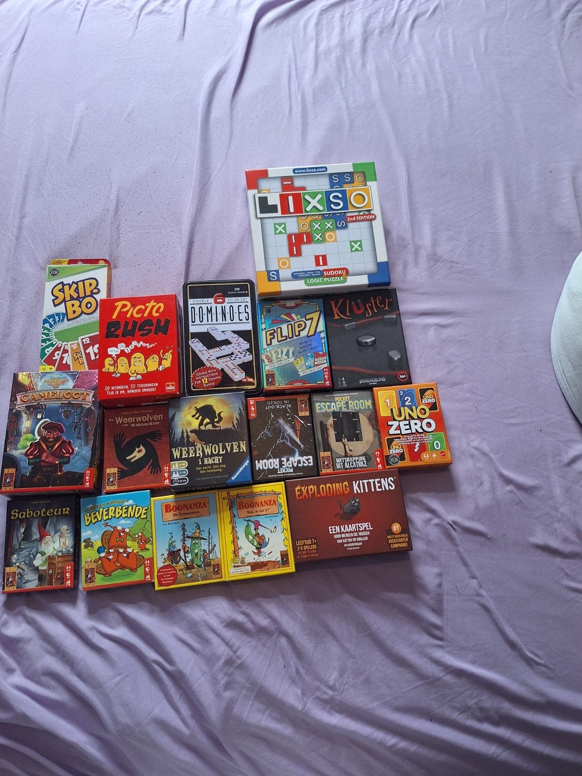 Grote collectie bordspellen en kaartspellen (m2456538995 ...