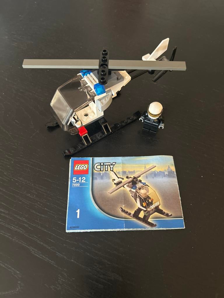 Lego City Politiehelikopter (Set 7899), Kinderen en Baby's, Speelgoed | Duplo en Lego, City, Lego, Ophalen of Verzenden, Zo goed als nieuw