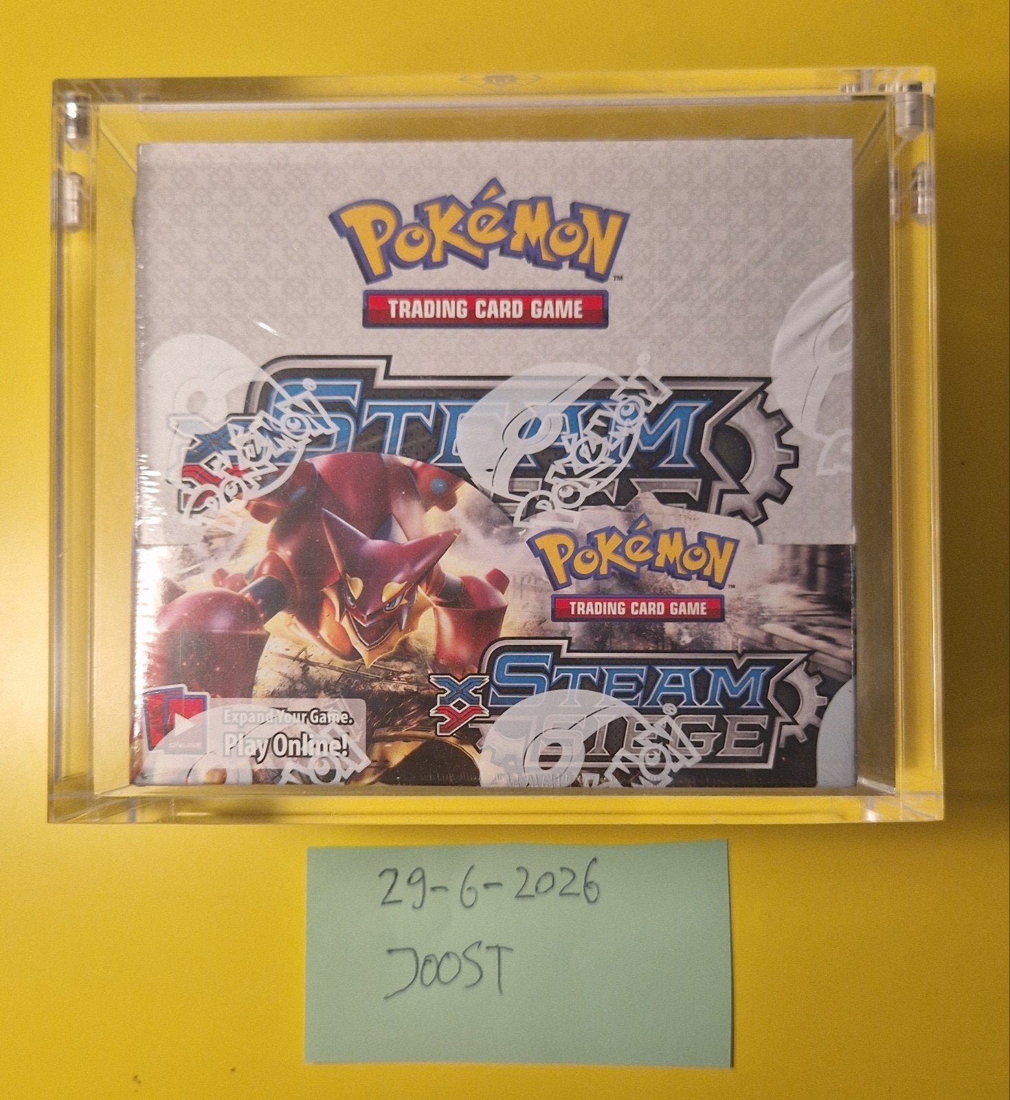 Pokemon XY steam siege boosterbox sealed, Ophalen of Verzenden, Nieuw, Boosterbox, Foil