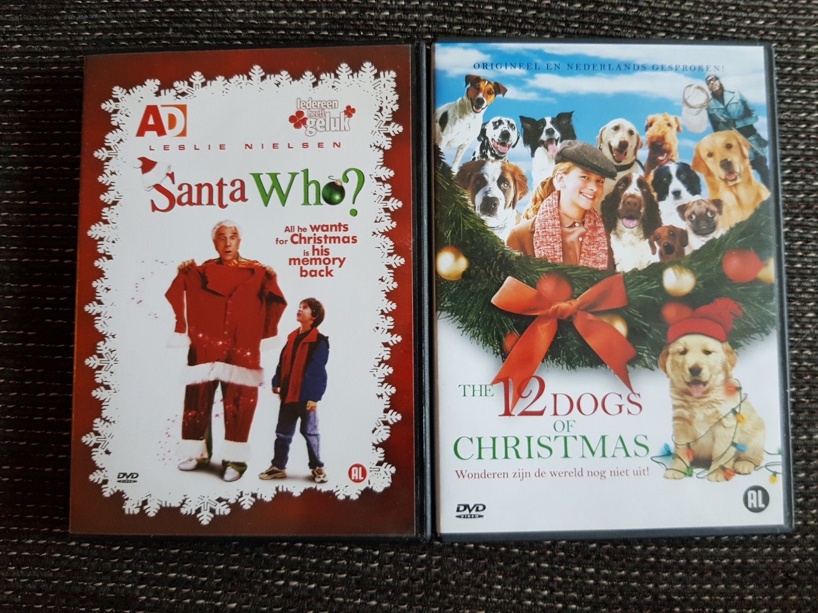 kerstfilms The 12 dogs of christmas / santa who, Ophalen of Verzenden