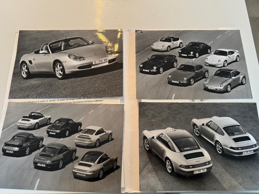 Porsche 911 993 1996 press kit (Duits), Porsche AG, Ophalen of Verzenden, Zo goed als nieuw, Porsche