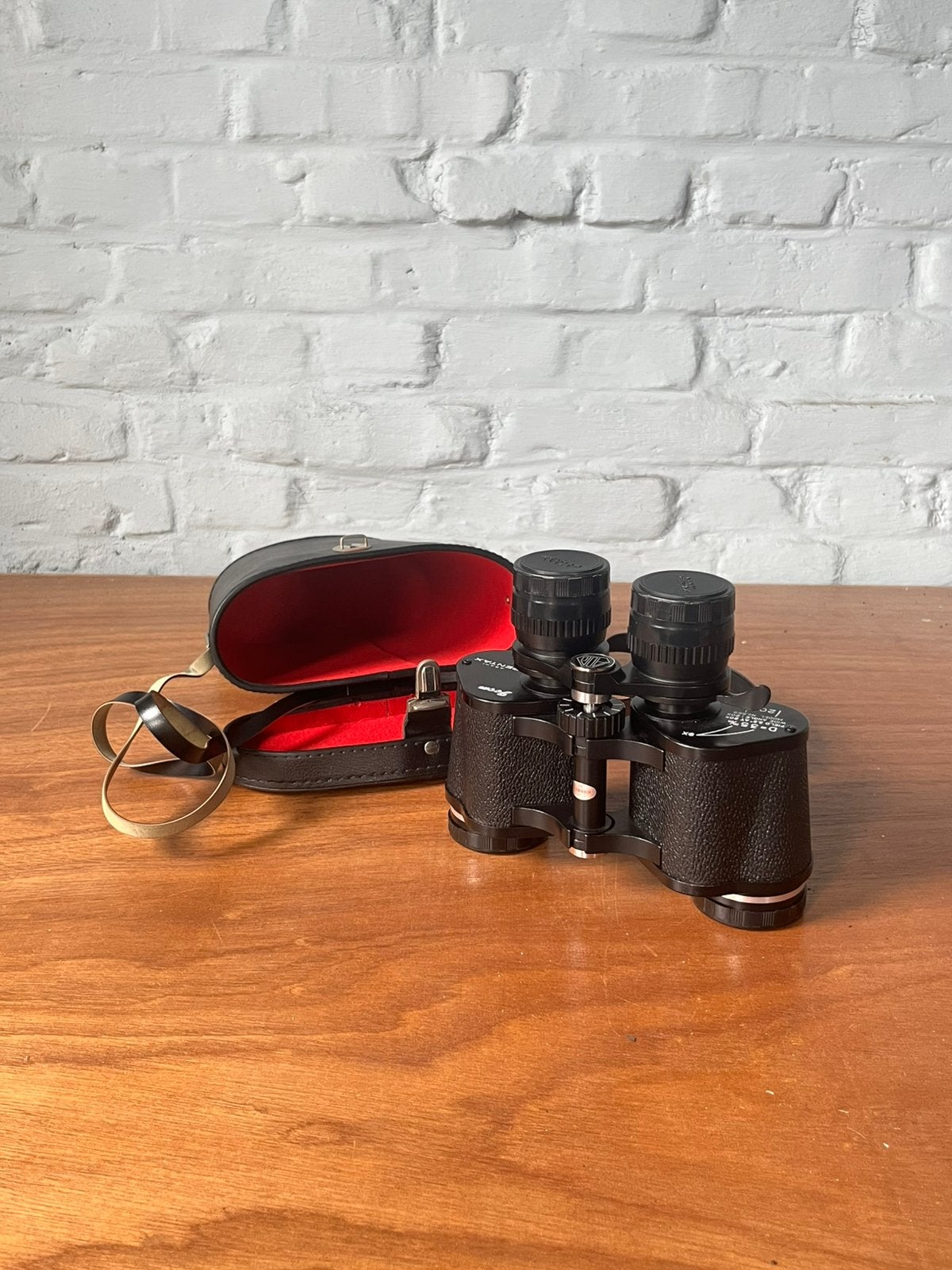 Asahi Pentax Zoom Verrekijker Model 569 Compleet!, Ophalen, 8 tot 12x, A, A