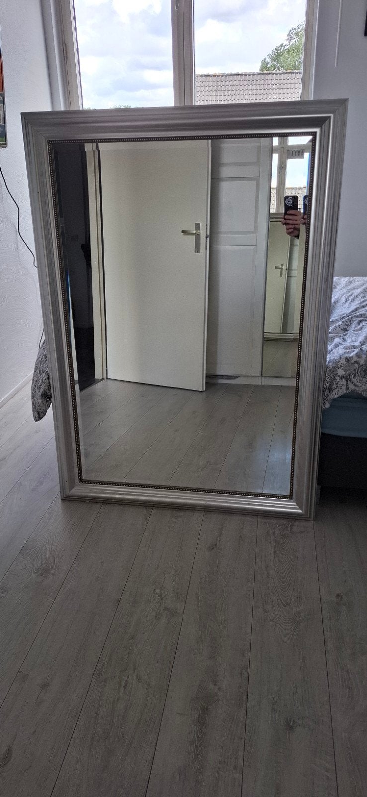 IKEA LEVANGER spiegel 94x130 cm, Ophalen