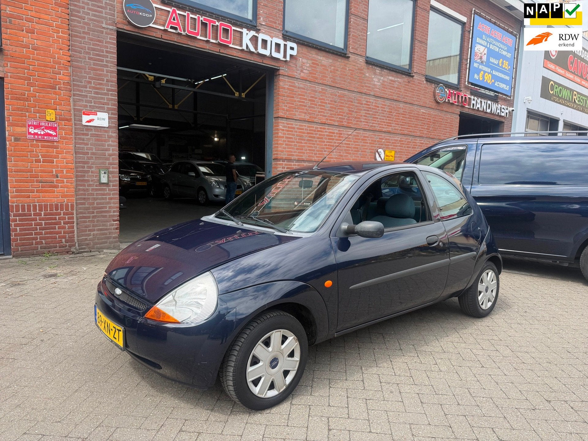 Ford Ka 1.3 Summer Edition Bj 2007 Airco El.Ramen Apk Nieuw, Auto's, Voorwielaandrijving, 1299 cc, Gebruikt, 31 €/maand