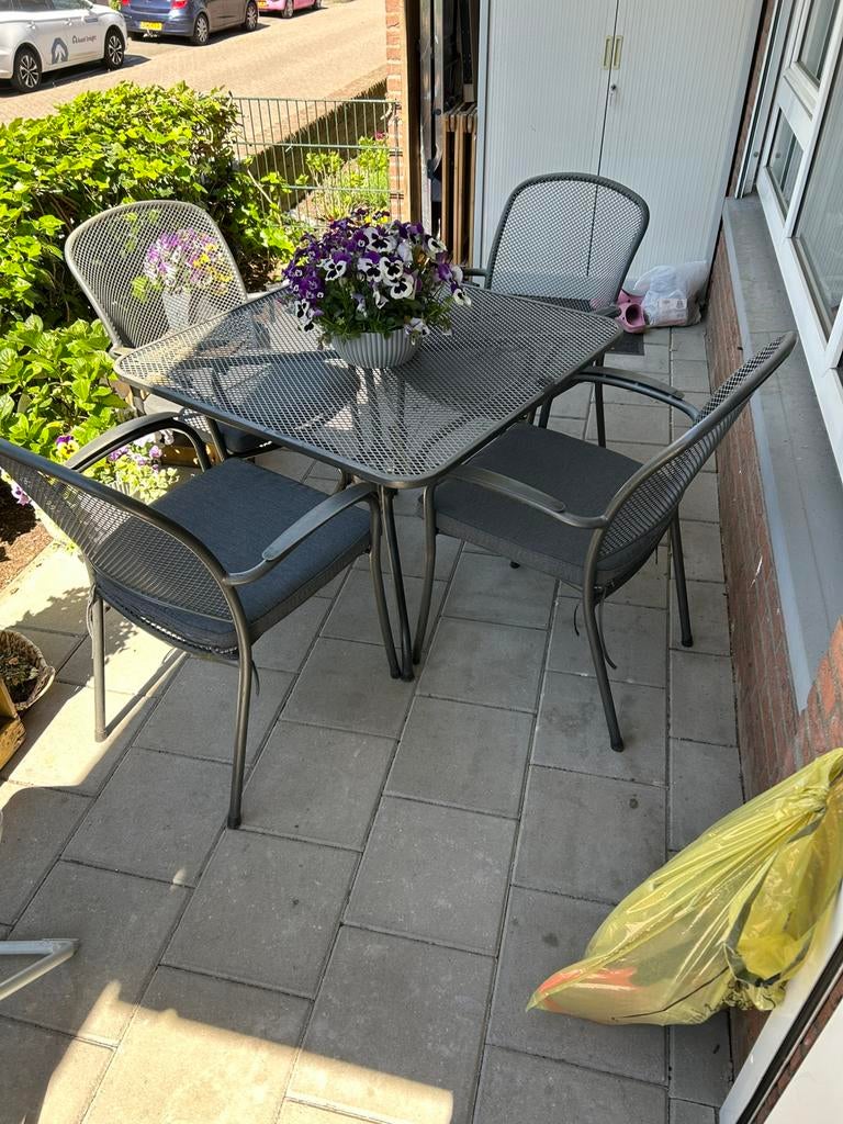 Tuinset, Tuin en Terras, Tuinsets en Loungesets, Ophalen, Zo goed als nieuw, Overige materialen