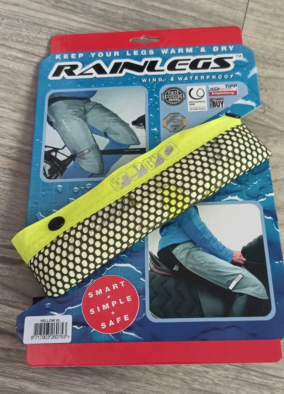 Rainlegs regenbroek geel maat XL NIEUW!, Ophalen of Verzenden, Nieuw, Regenbroek, Dames