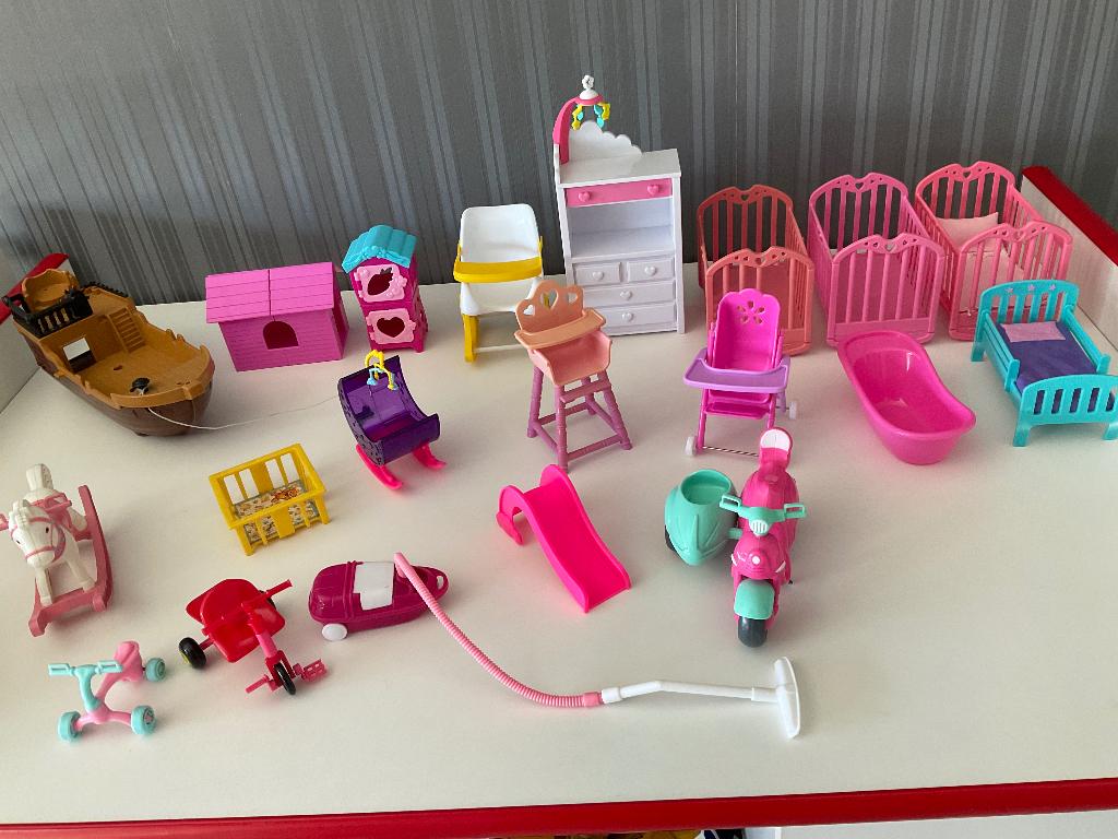 Barbie meubeltjes, Ophalen of Verzenden, Gebruikt, Barbie