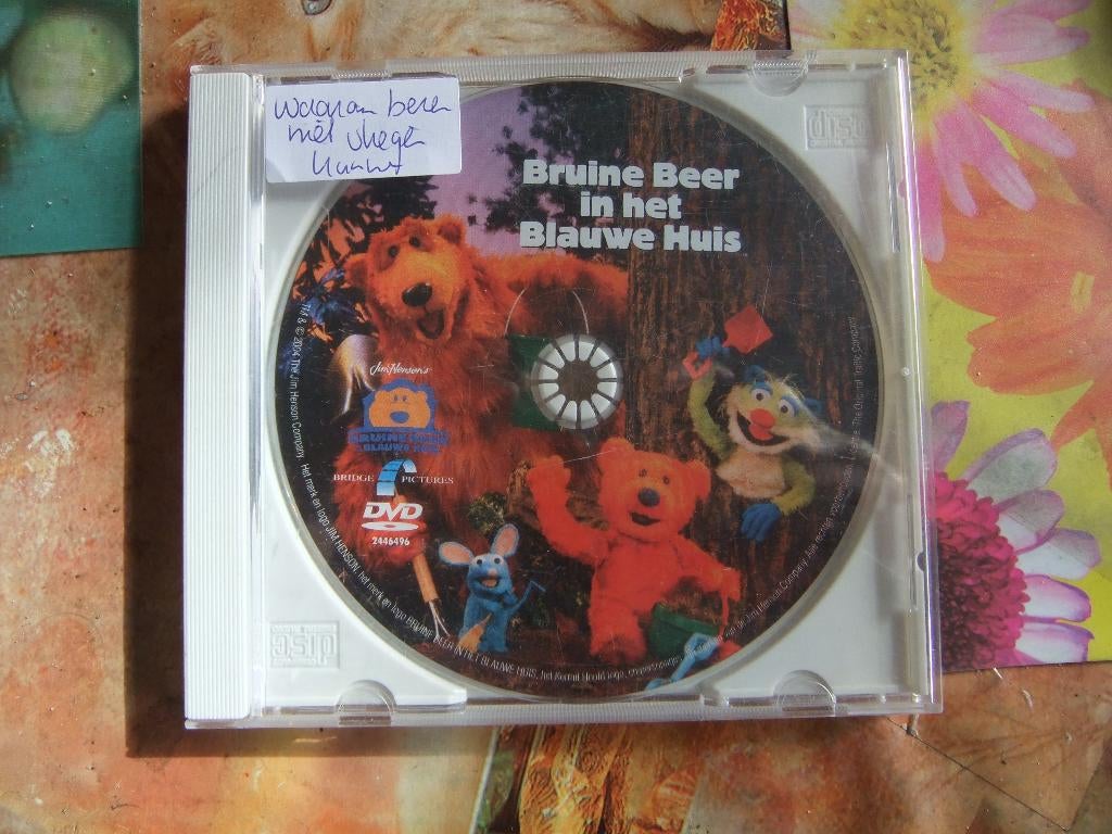 Bruine beer in het blauwe huis waarom beren niet vliegen, Cd's en Dvd's, Dvd's | Kinderen en Jeugd, Alle leeftijden, Verzenden