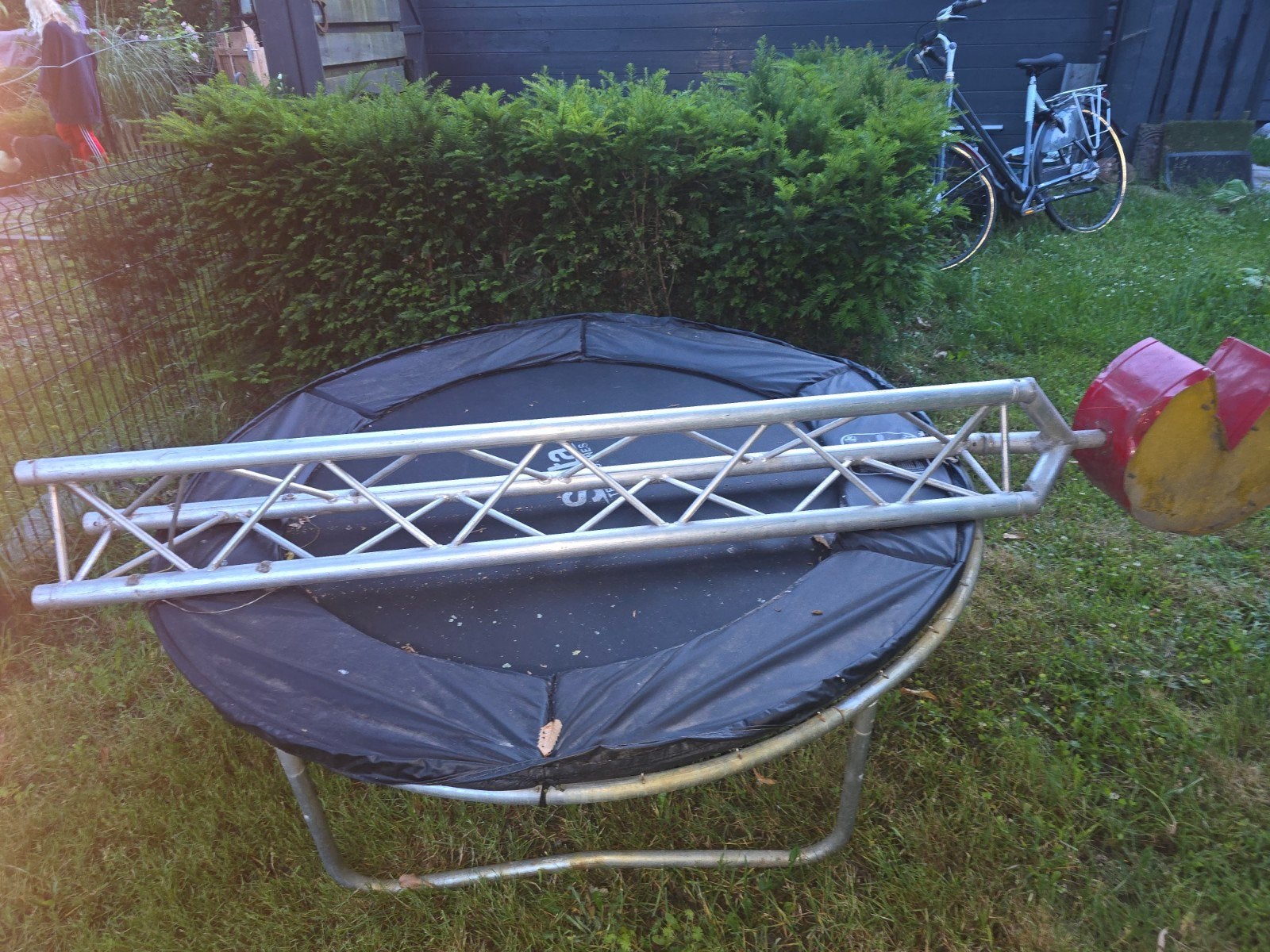 Aluminium truss constructie met Pac-Man decoratie, Ophalen of Verzenden, Gebruikt