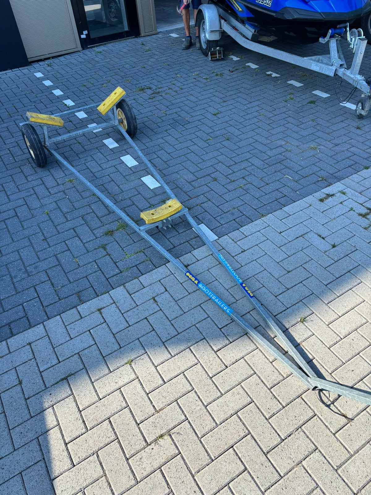 Pega X-liner handtrailer, Ophalen, Zo goed als nieuw, Ankeren en Afmeren, Zeilboot of Motorboot