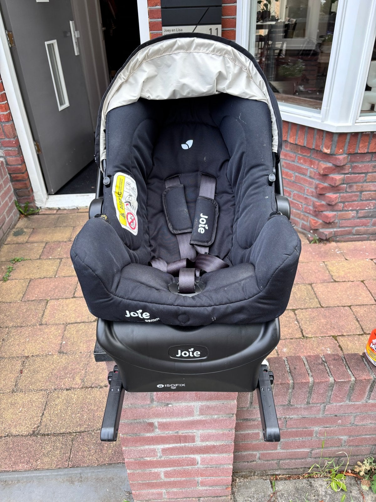 Joie Gemm autostoel met Isofix base, Kinderen en Baby's, Autostoeltjes, Gebruikt, Zijbescherming, Isofix, 0 t/m 13 kg