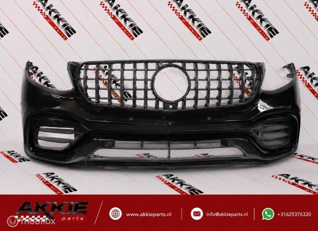 Mercedes GLC 63 AMG X253 W253 pre-facelift Voorbumper, Gebruikt, Voor, Ophalen of Verzenden, Bumper