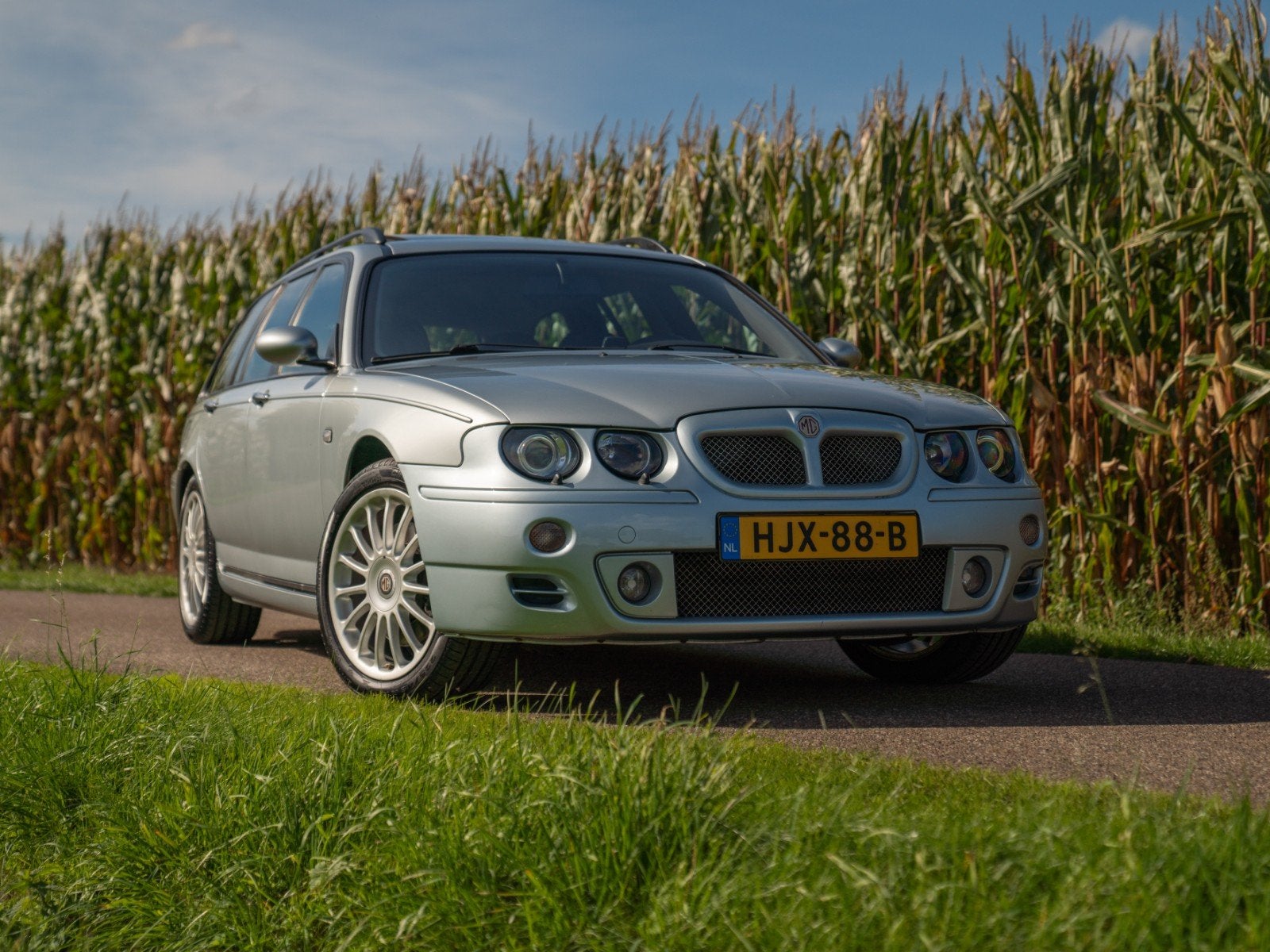 MG ZT-T 190 2.5 V6  2003, Auto's, 1525 kg, Leder en Stof, Stationwagon, Handgeschakeld