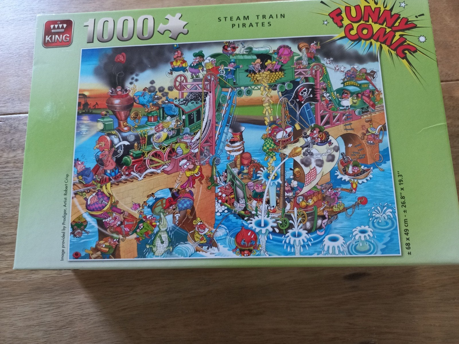Puzzel 1000 stukjes, Ophalen of Verzenden, 500 t/m 1500 stukjes, Zo goed als nieuw