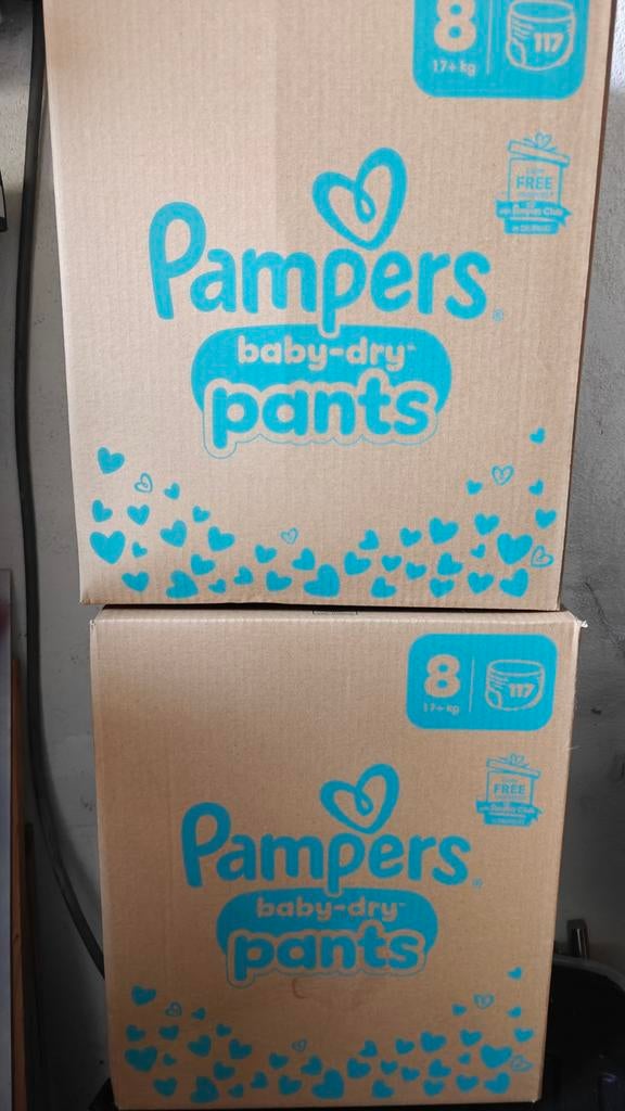 Pampers Baby-Dry Pants (17+ kg) - 240+ luiers, Ophalen, Nieuw