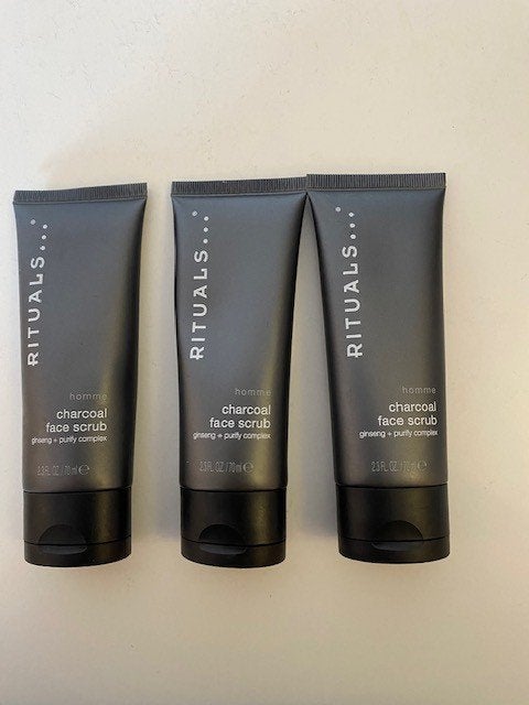 NIEUW Rituals Homme charcoal face scrub, Verzenden, Nieuw, Gehele gezicht