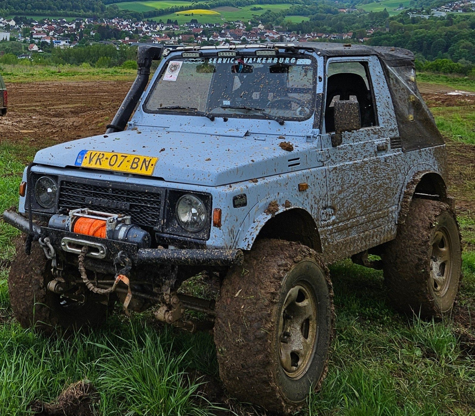 Suzuki Samurai 4WD met APK NIEUWE RAPTOR LAK 413, 64 pk, Zwart, 1600 cc, Handgeschakeld