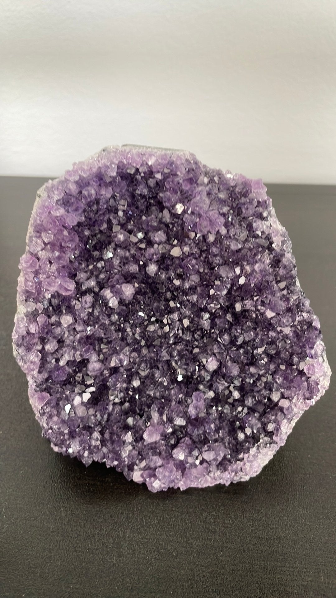 Amethist 12 cm hoog, Ophalen of Verzenden