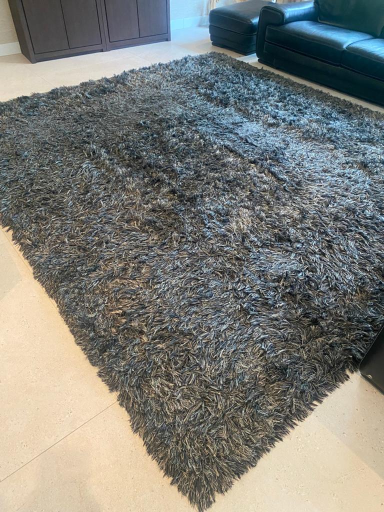 Hoogpolig vloerkleed van bekend merk, Ophalen, Gebruikt, 200 cm of meer, 200 cm of meer