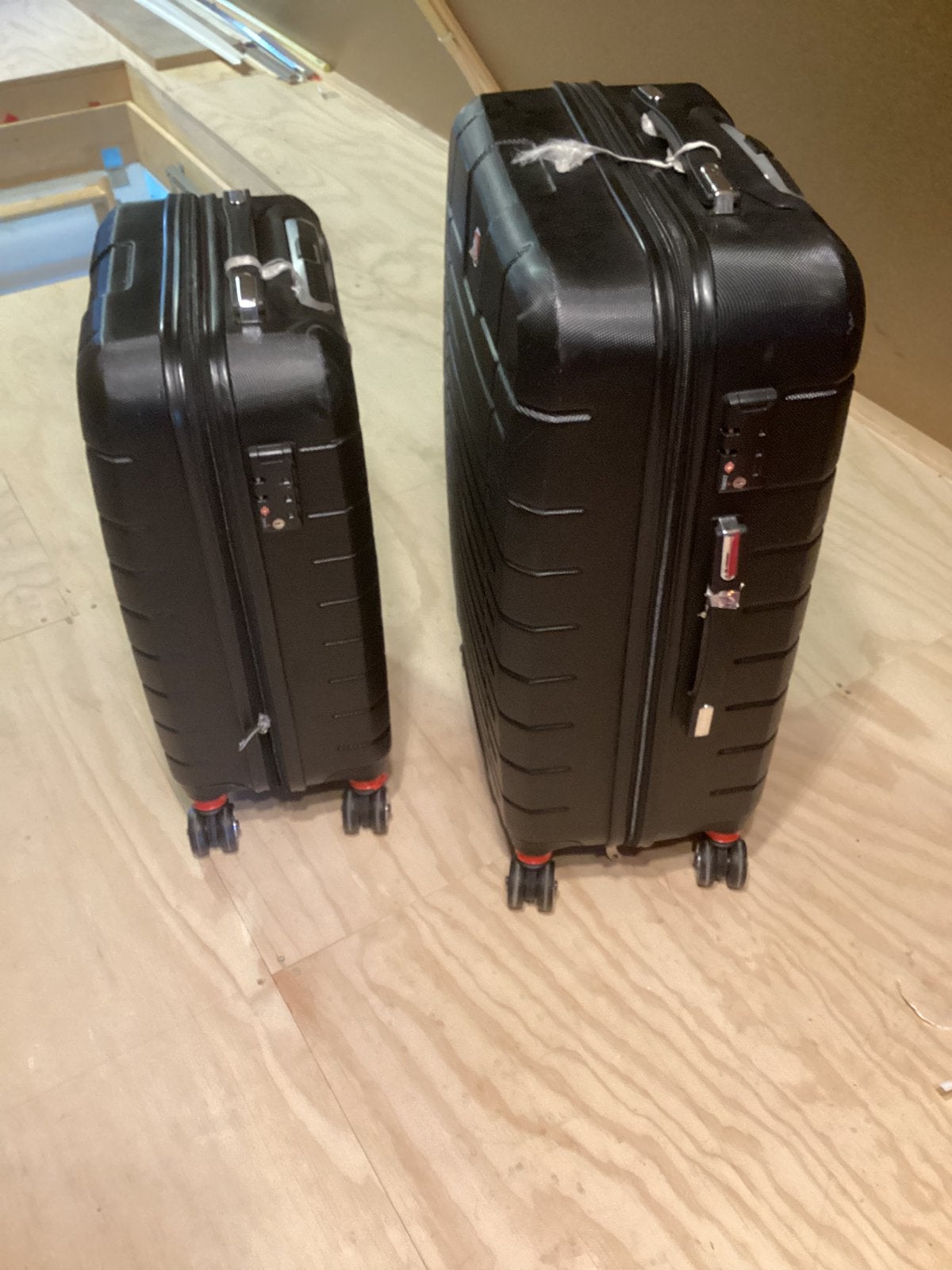 Set verrijdbare Koffers met TSA slot, Sieraden, Tassen en Uiterlijk, Koffers, Ophalen, Zo goed als nieuw, Hard kunststof, Wieltjes