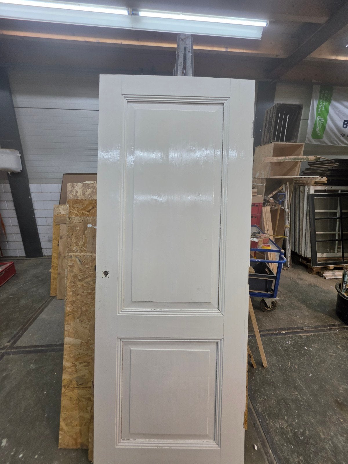 Paneeldeur in goede staat - 79,5x205,5 cm, Ophalen, Gebruikt, Minder dan 80 cm, Binnendeur