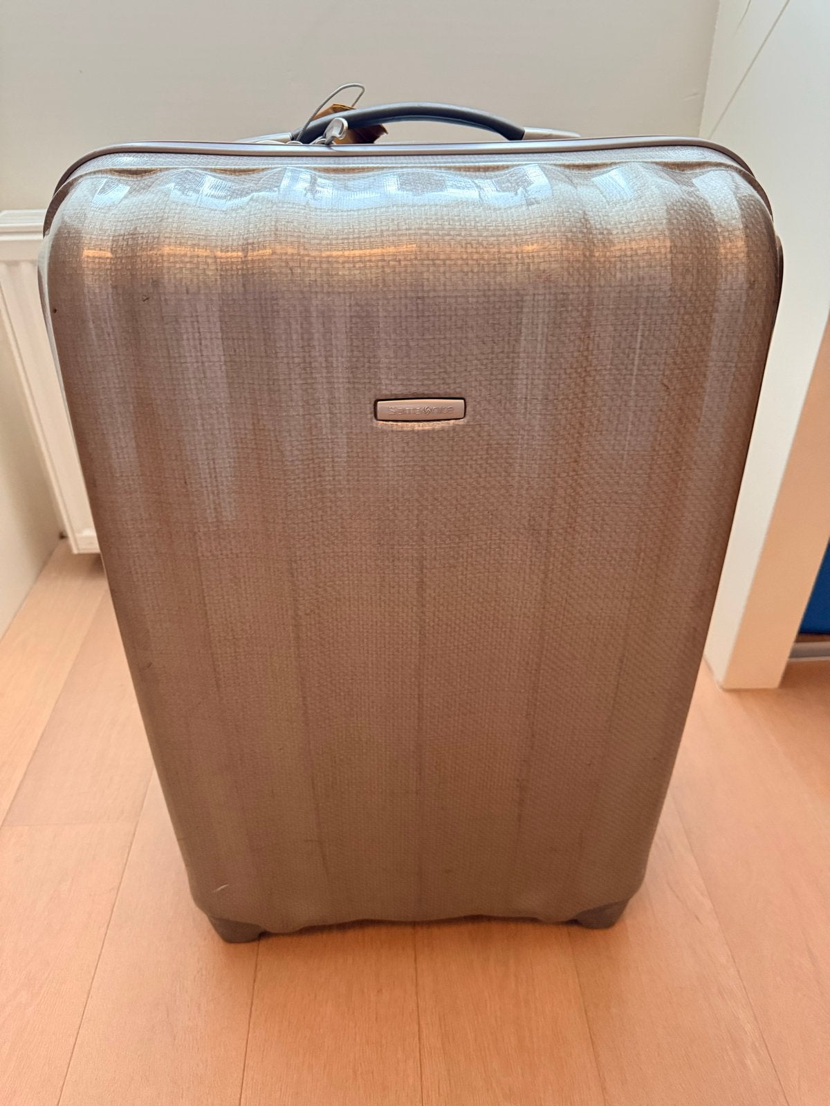 Samsonite Premium Curv Koffer - Ultralicht & Sterk, Gebruikt, Hard kunststof, 45 tot 55 cm, Slot
