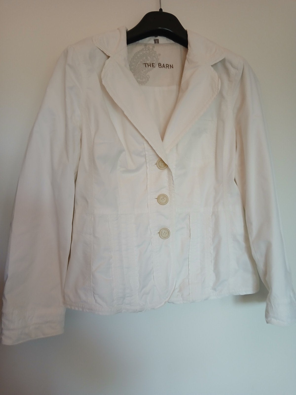 The Barn Sportief Dames Jasje Wit Maat 44, Kleding | Dames, The Barn, Wit, Maat 42/44 (L), Ophalen of Verzenden