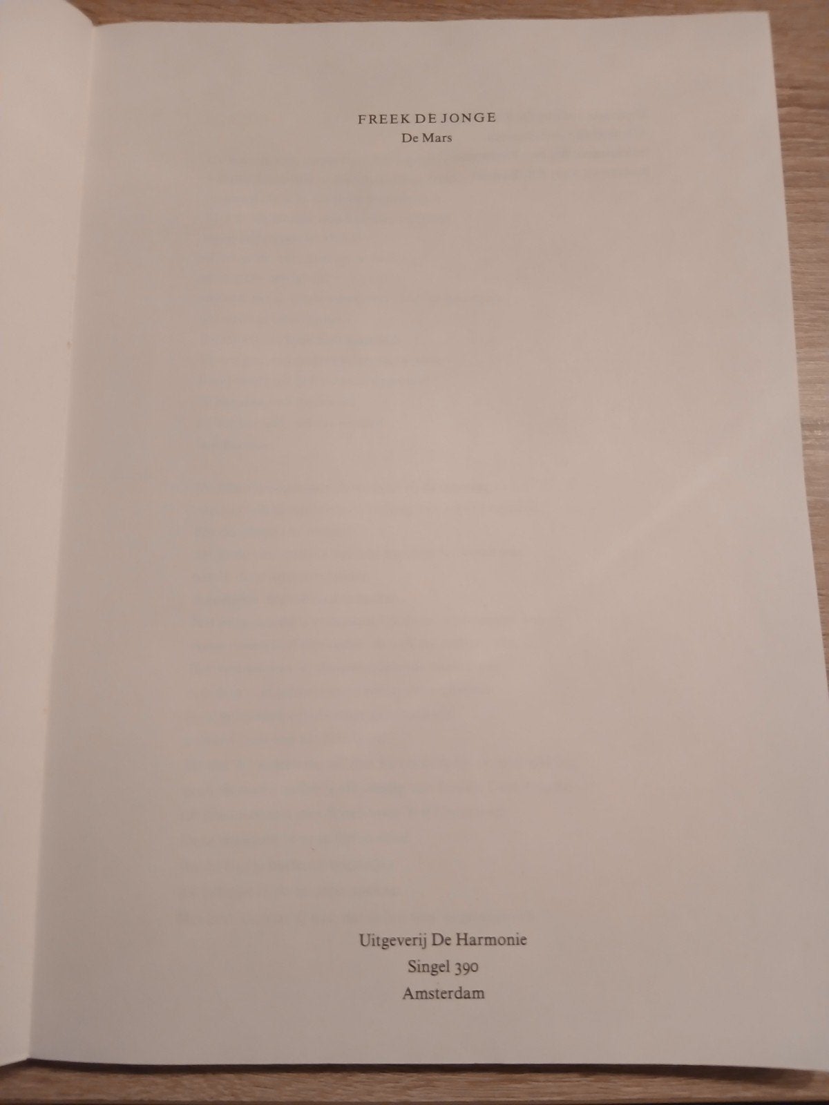 1boek freek de jonge, Boeken, Ophalen