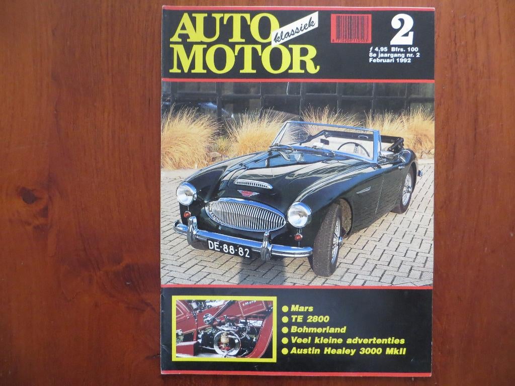 Auto Motor Klassiek 2 1992 TE 2800 (Manta), Austin-Healey, Ophalen of Verzenden, Nieuw, Opel