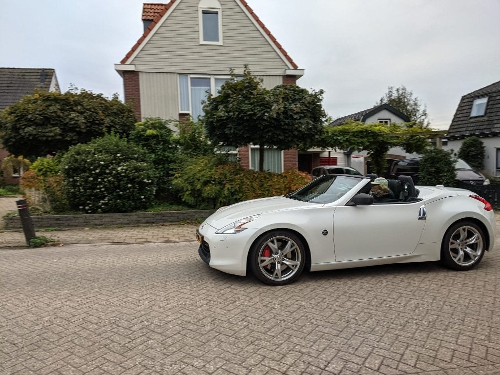 Nissan 370Z 3.7 V6 Roadster AUT 2012 Wit, Auto's, Nissan, Particulier, 370Z, Benzine, G, Cabriolet, Automaat, Geïmporteerd, Wit