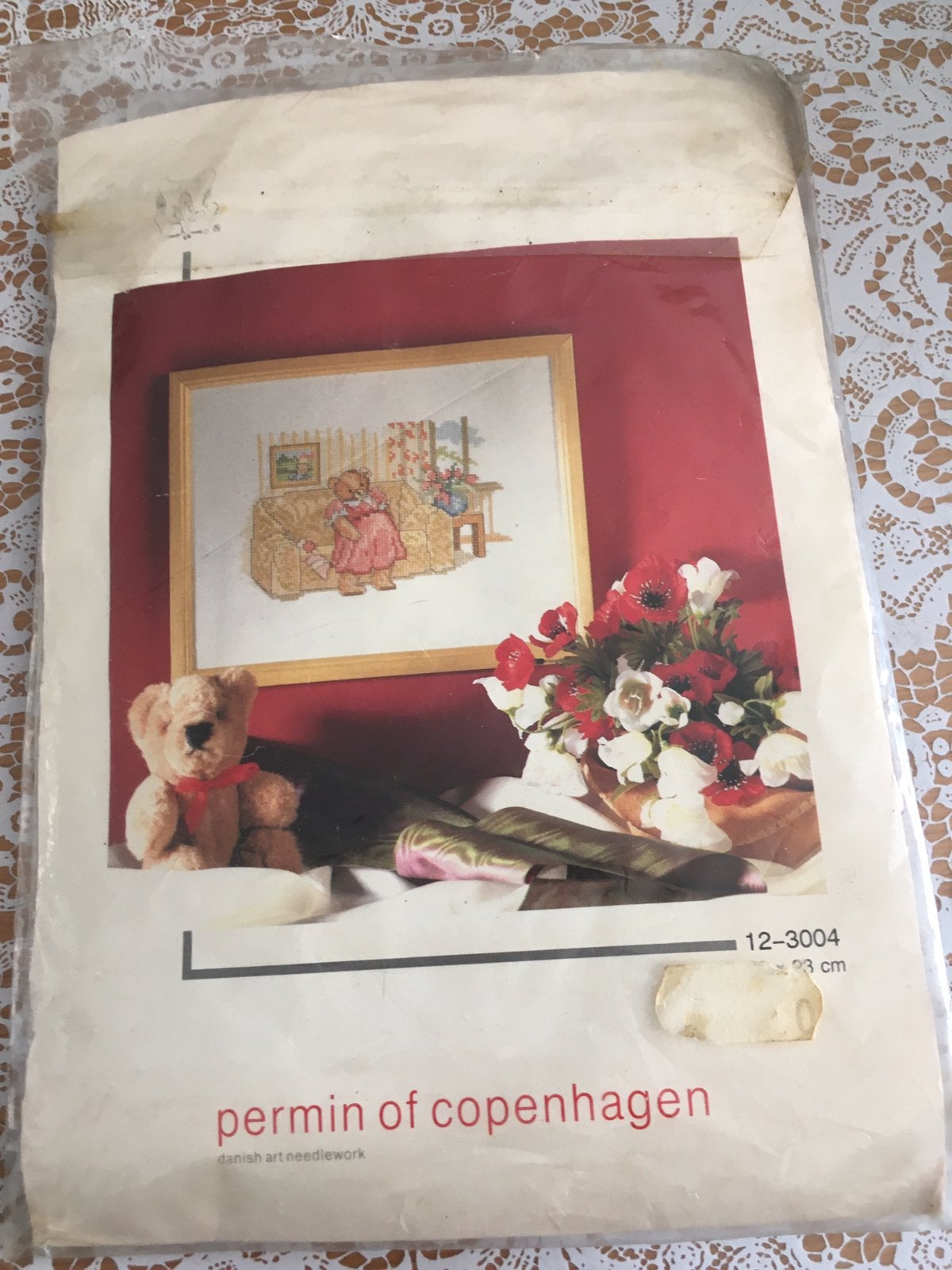Borduurpakket permin of copenhagen NIEUW., Ophalen of Verzenden, Nieuw, Handborduren, Borduurpakket