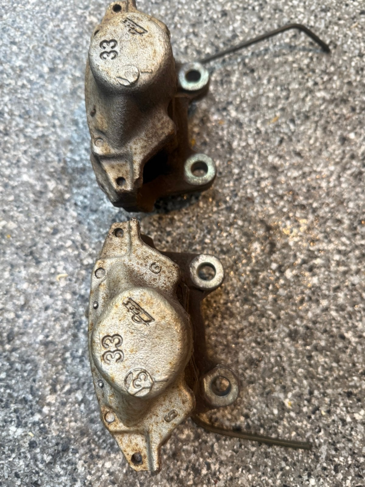 Opel kadett e c20XE remklauw achter ., Ophalen of Verzenden