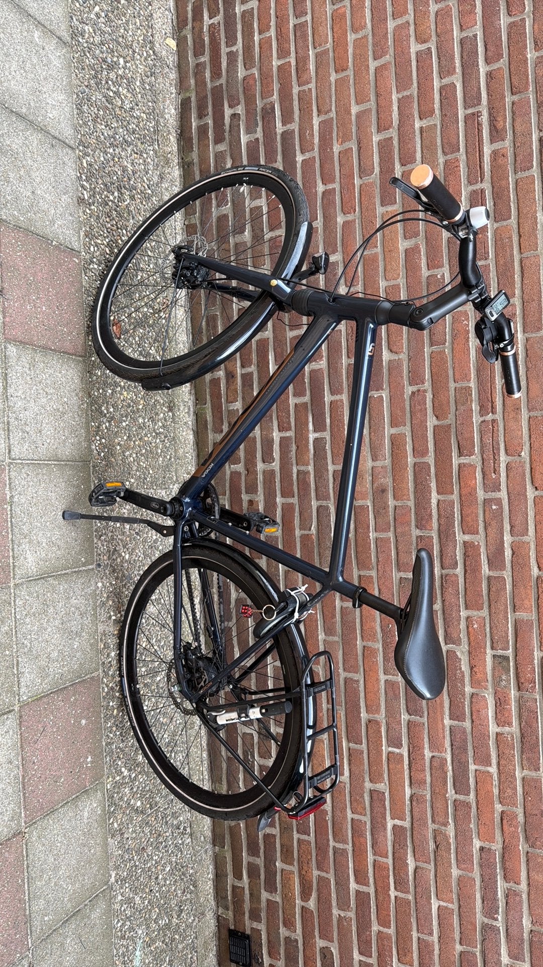 Herenfiets Koga F3 6.0 framemaat 60, Gebruikt, Versnellingen, 57 tot 61 cm, Schijfrem