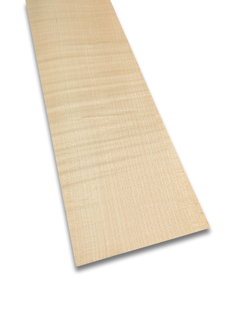 Esdoorn (gewaterd) fineer | 50x11 cm, -, -, Nieuw, Ophalen of Verzenden