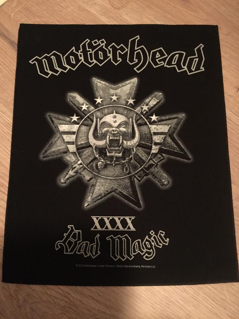 Motorhead xxxx bad  magic back patch, Ophalen, Nieuw, Gebruiksvoorwerp