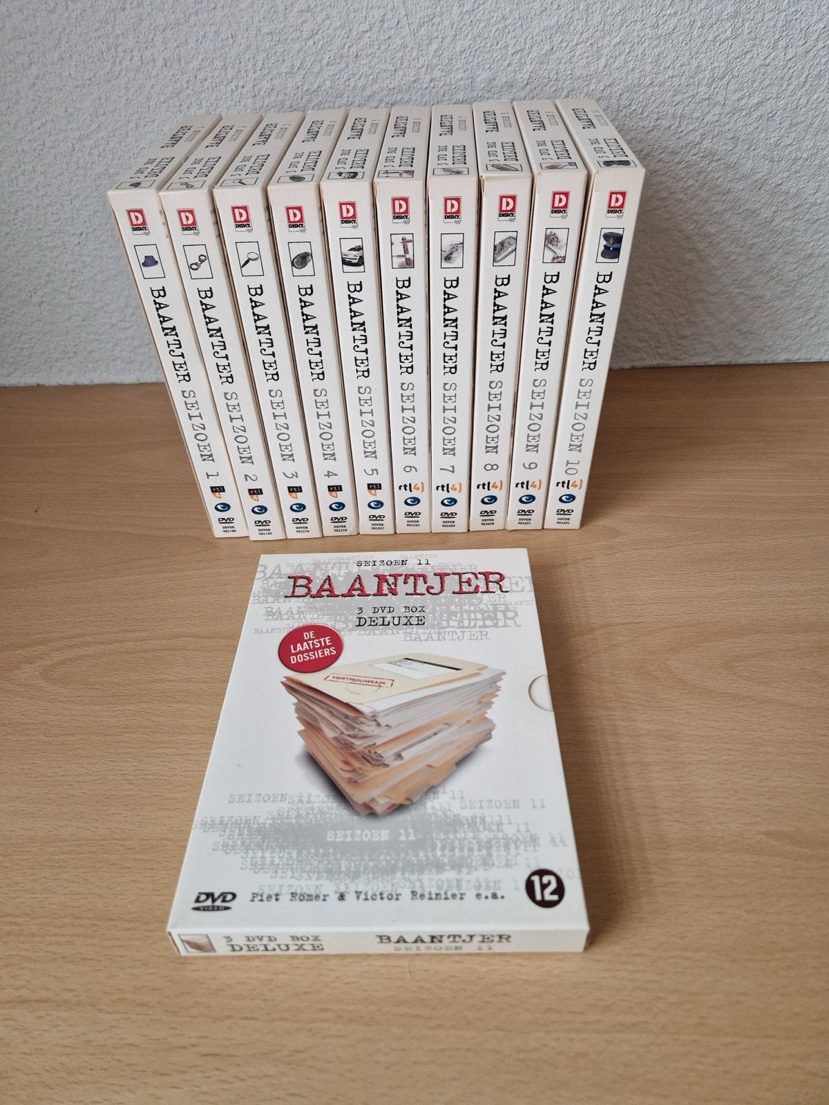 Baantjer Complete Serie DVD - Seizoen 1 t/m 11, Misdaad, Zo goed als nieuw, Vanaf 12 jaar, Complete serie
