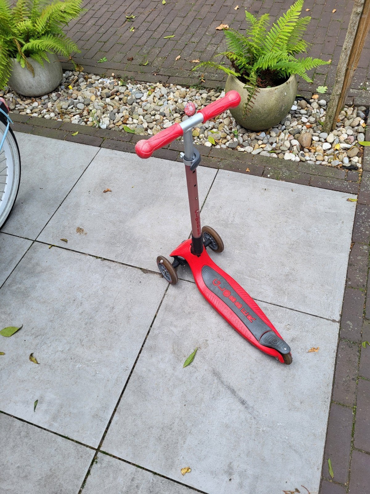 Globber step, rood, Ophalen, Gebruikt, Gewone step