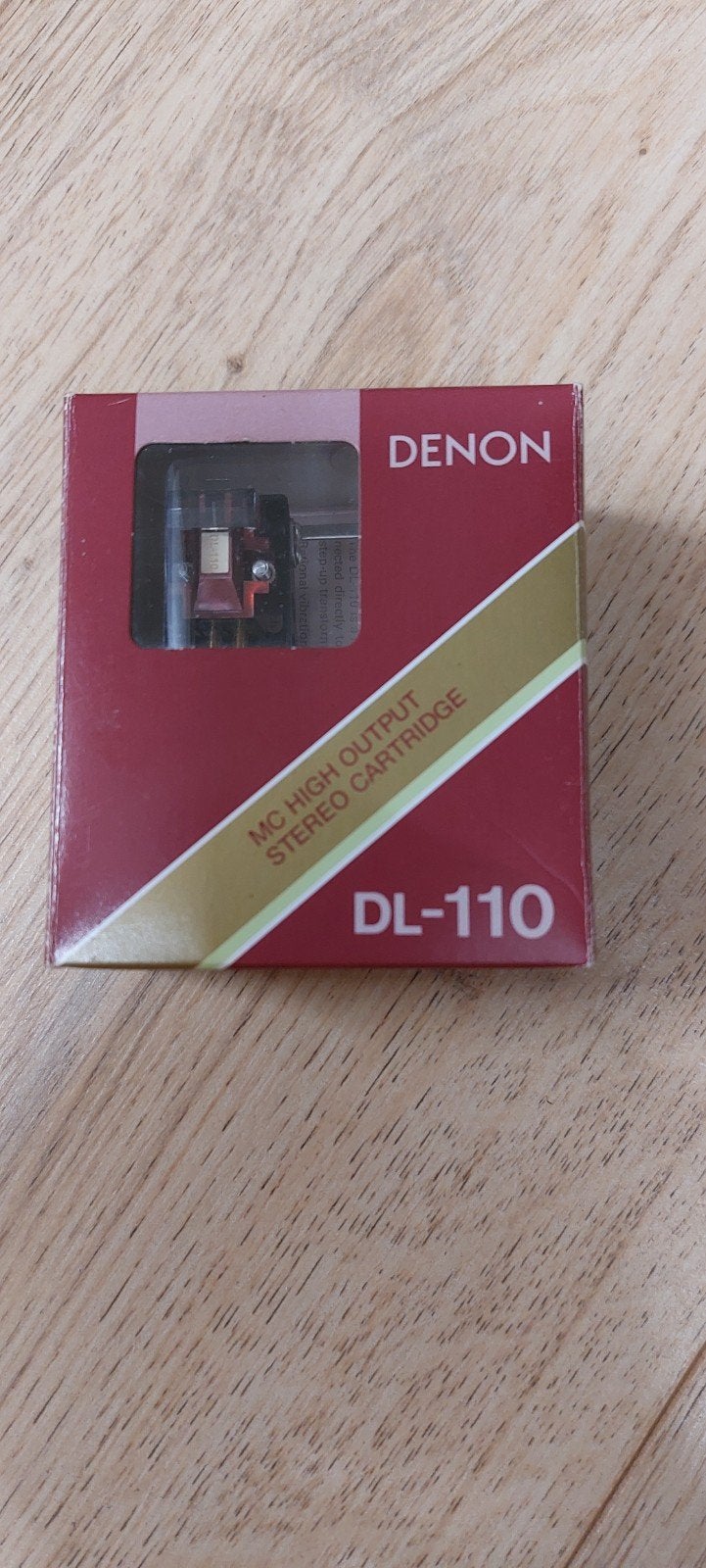 Denon DL-110 MC High Output Stereo Cartridge, Audio, Tv en Foto, Platenspelers, Ophalen of Verzenden, Zo goed als nieuw, Platenspeler-onderdeel