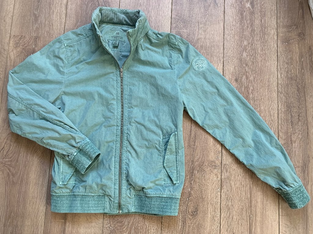 Scotch & Soda jas jack licht groen mint maat S/46, Zo goed als nieuw, Verzenden, Maat 48/50 (M), Scotch & Soda