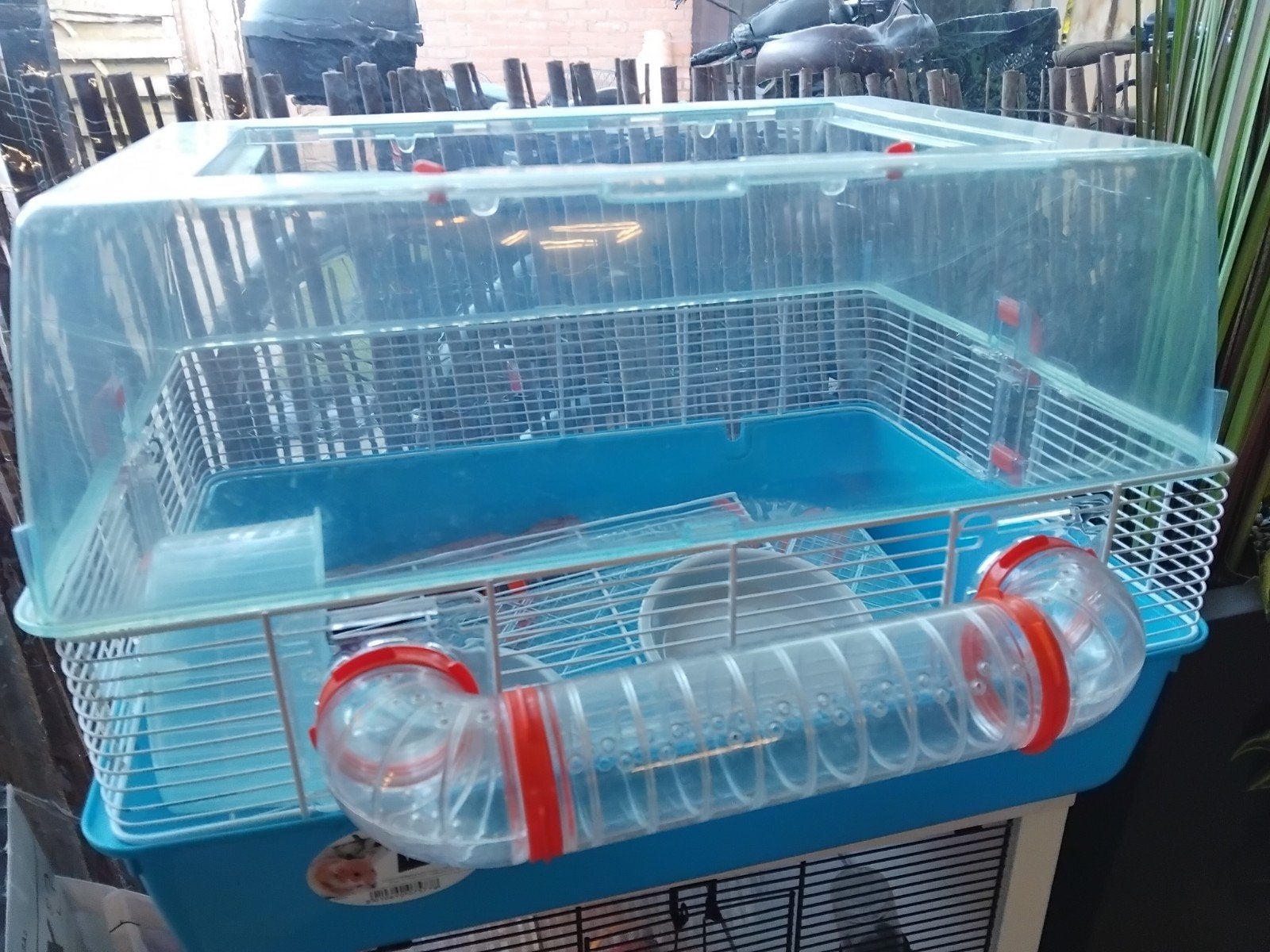 hamsterkooi, Dieren en Toebehoren, Kooi, Minder dan 75 cm, Zo goed als nieuw, Hamster
