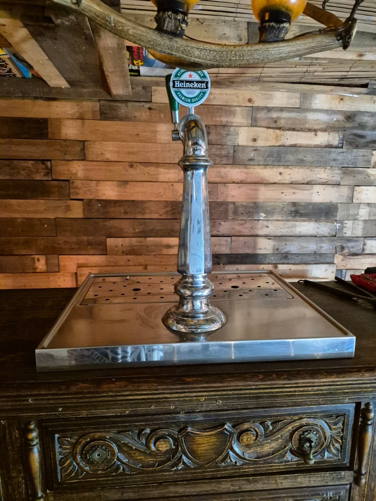 Heineken biertap, Ophalen, Zo goed als nieuw