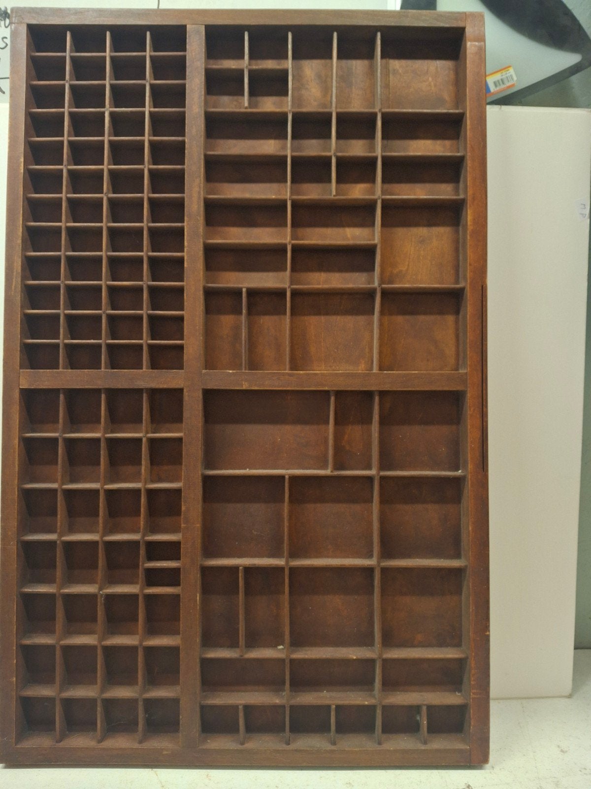 Antieke letterbak 53 x 83 x 4 cm, Ophalen of Verzenden